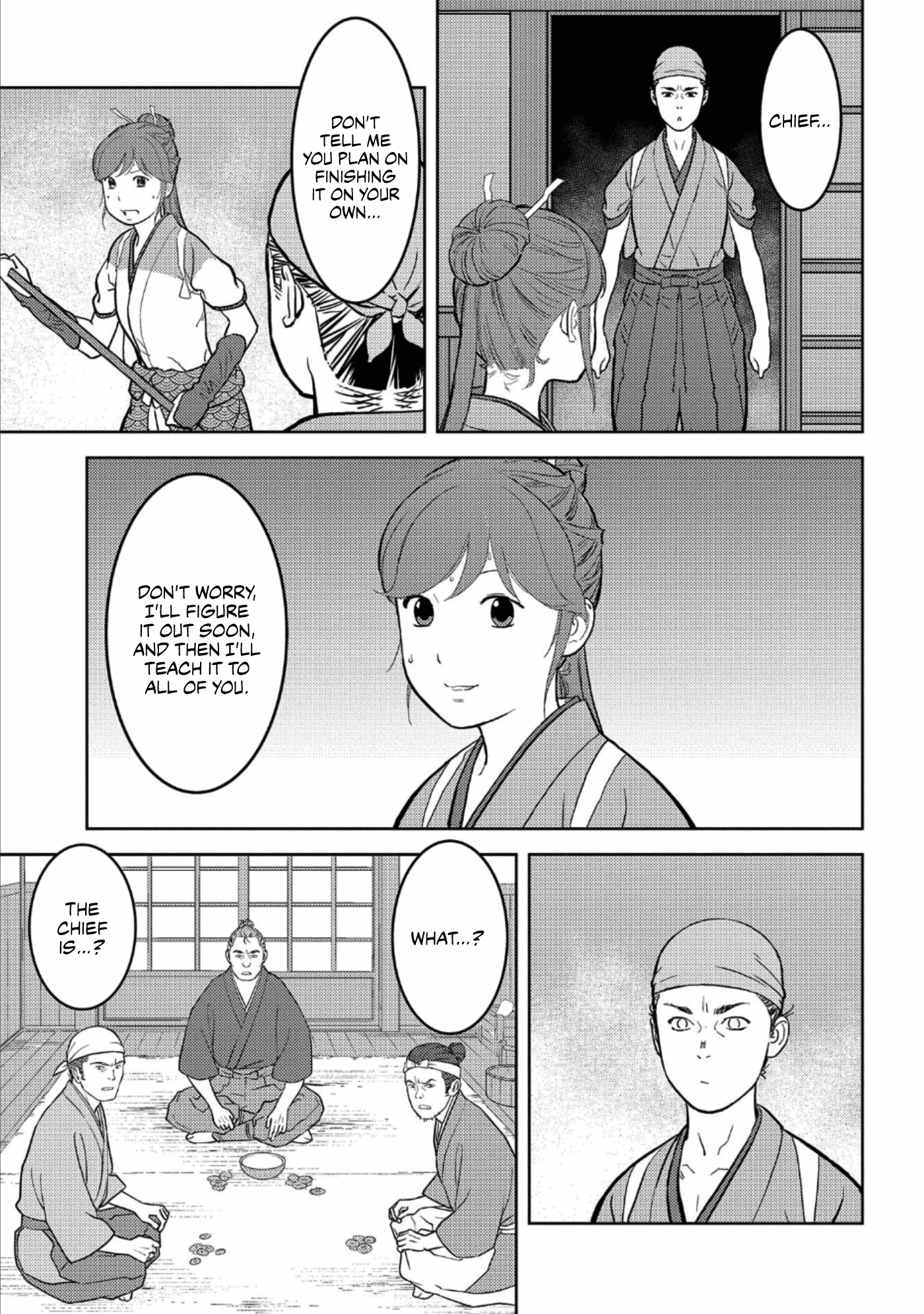 Sengoku Komachi Kuroutan: Noukou Giga Chapter 36 #27