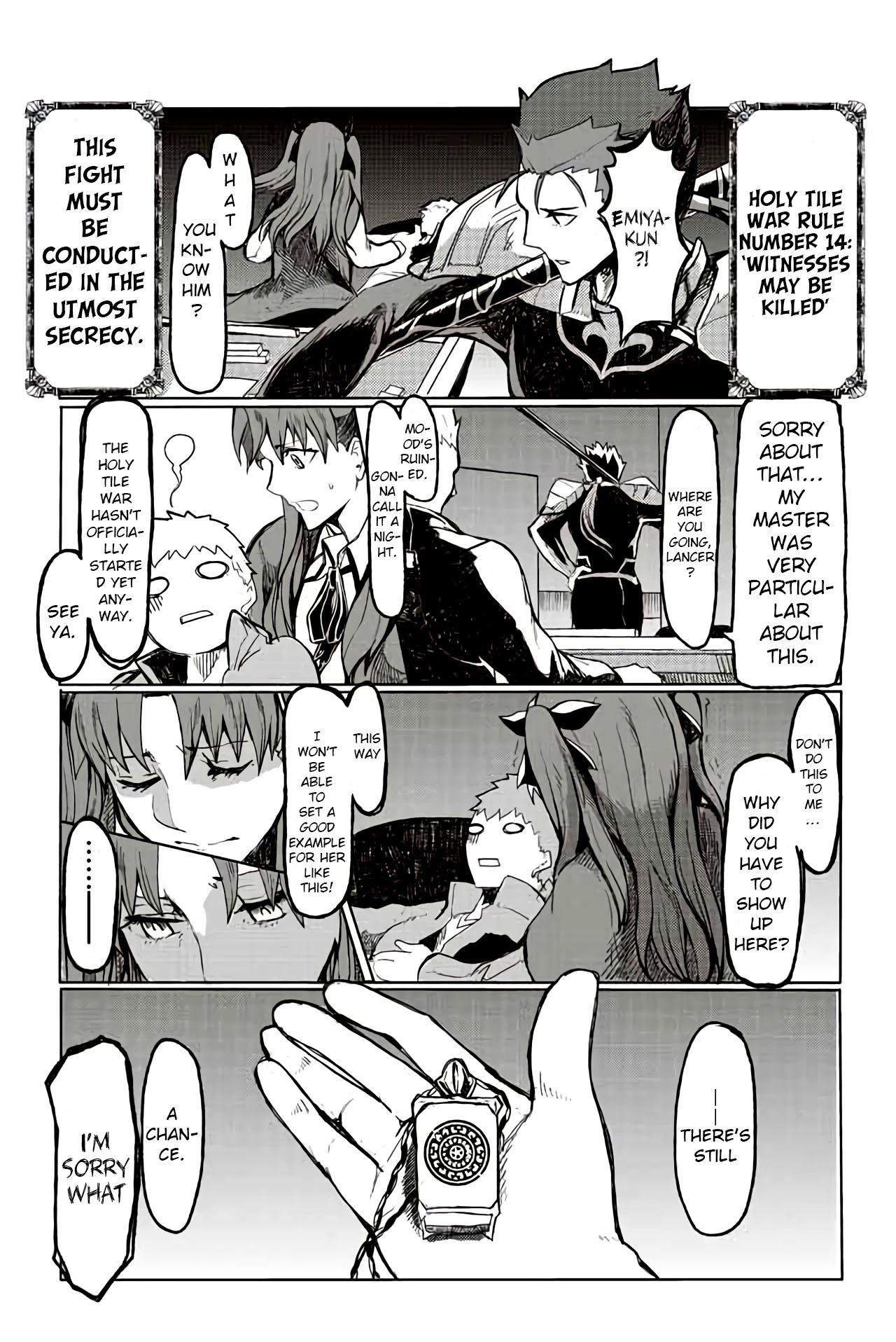 Fate/mahjong Night - Seihai Sensou Chapter 11 #2