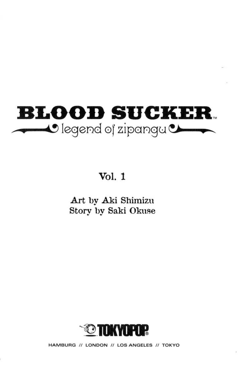 Blood Sucker: Legend Of Zipangu Chapter 0 #3