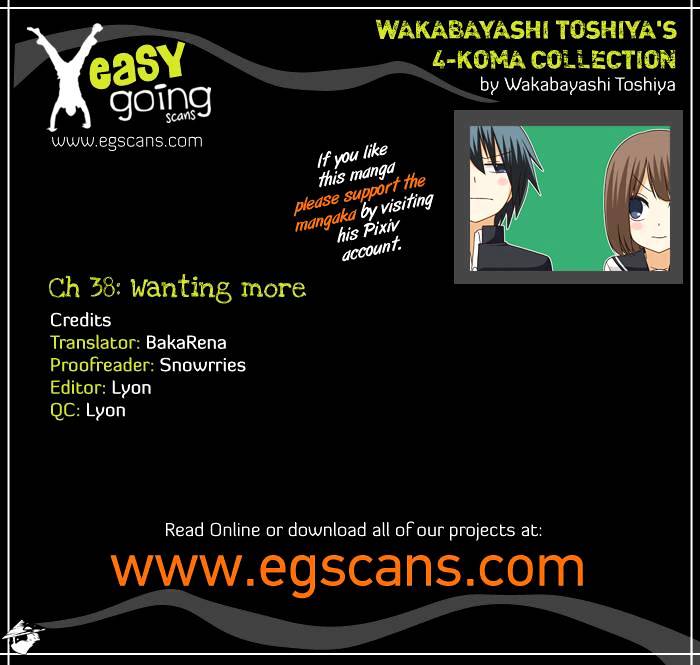 Wakabayashi Toshiya's 4-Koma Collection Chapter 38 #1