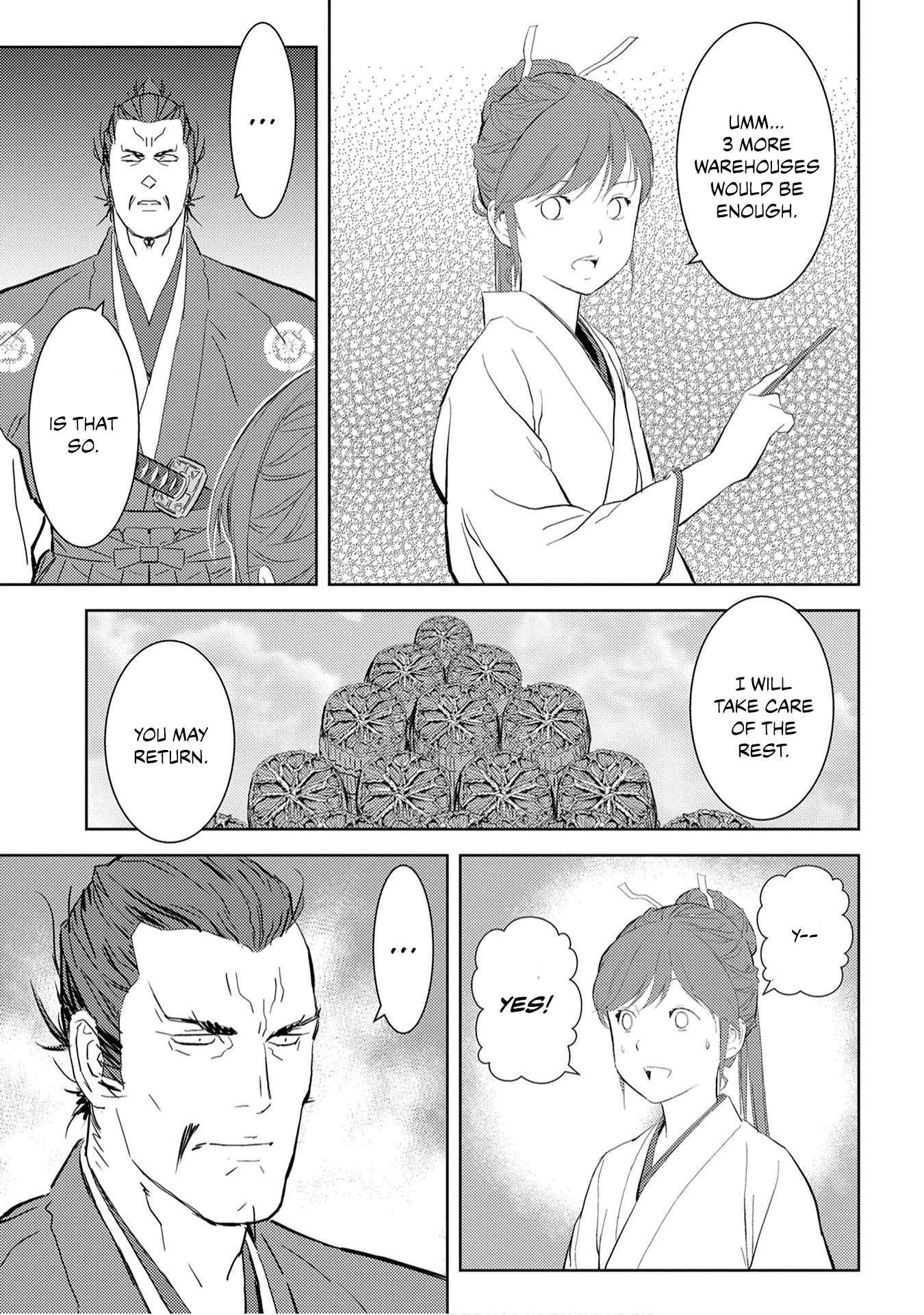 Sengoku Komachi Kuroutan: Noukou Giga Chapter 7 #21