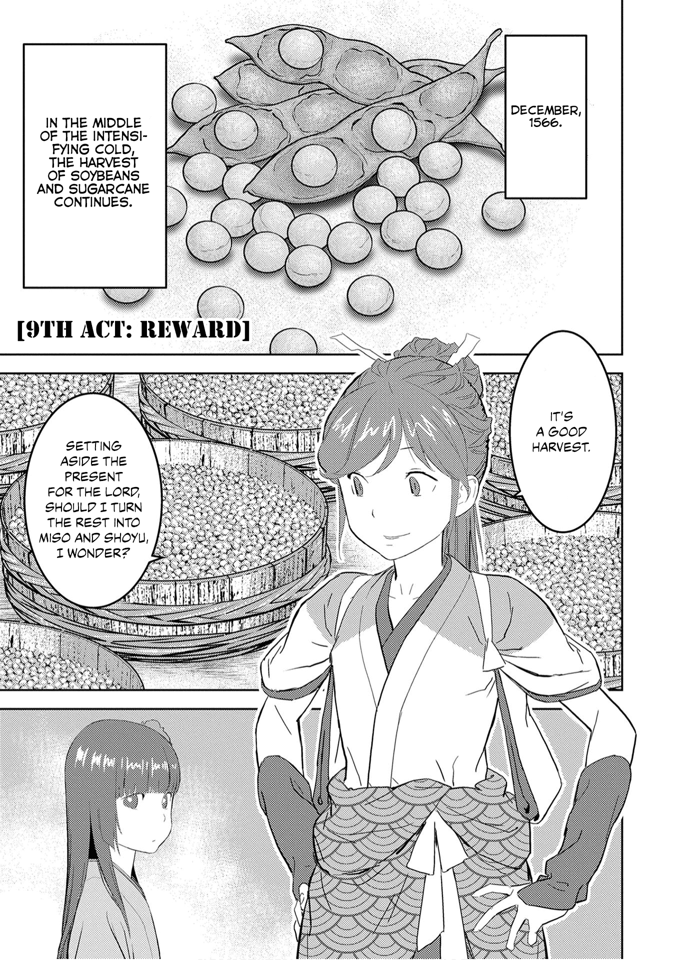 Sengoku Komachi Kuroutan: Noukou Giga Chapter 9 #2