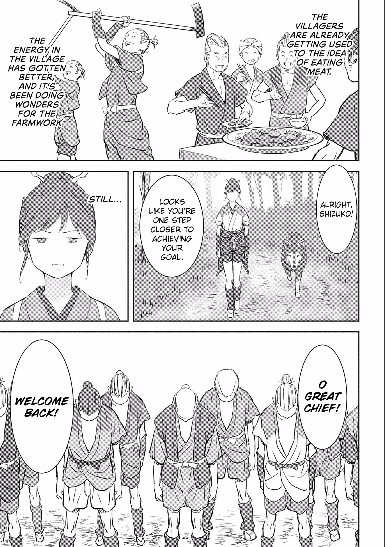 Sengoku Komachi Kuroutan: Noukou Giga Chapter 3 #36