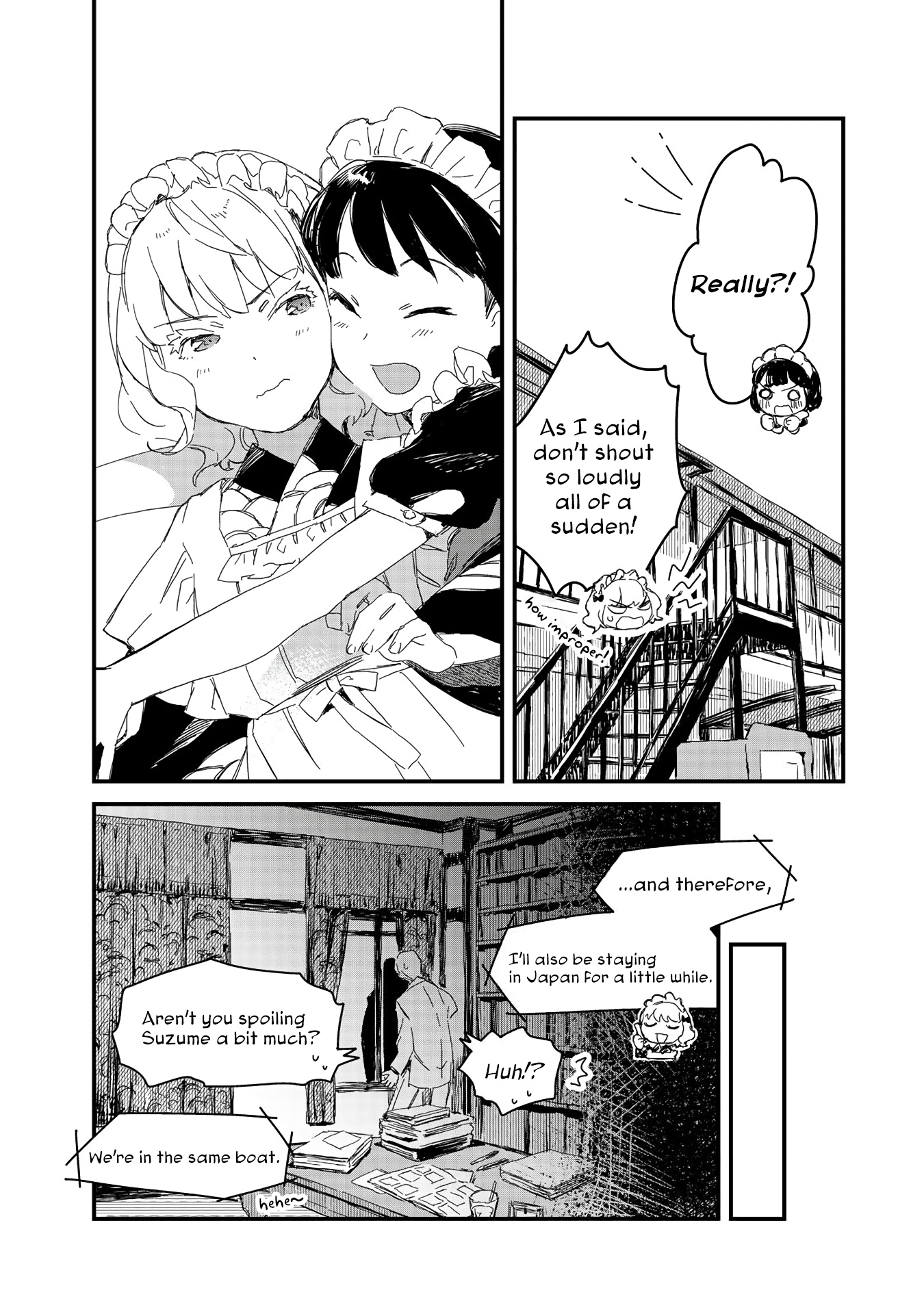 Maid-San Wa Taberu Dake Chapter 17 #14