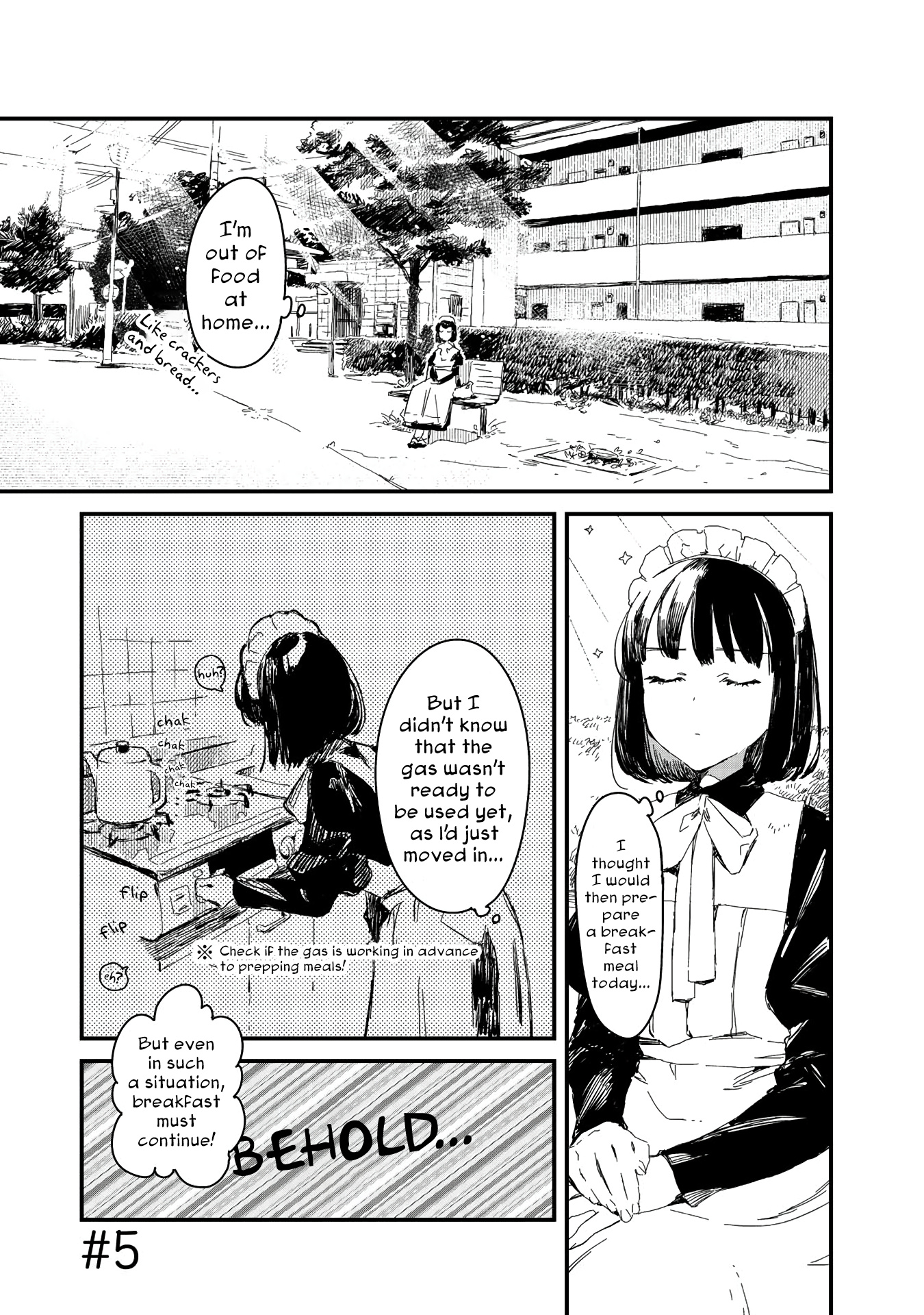 Maid-San Wa Taberu Dake Chapter 5 #1