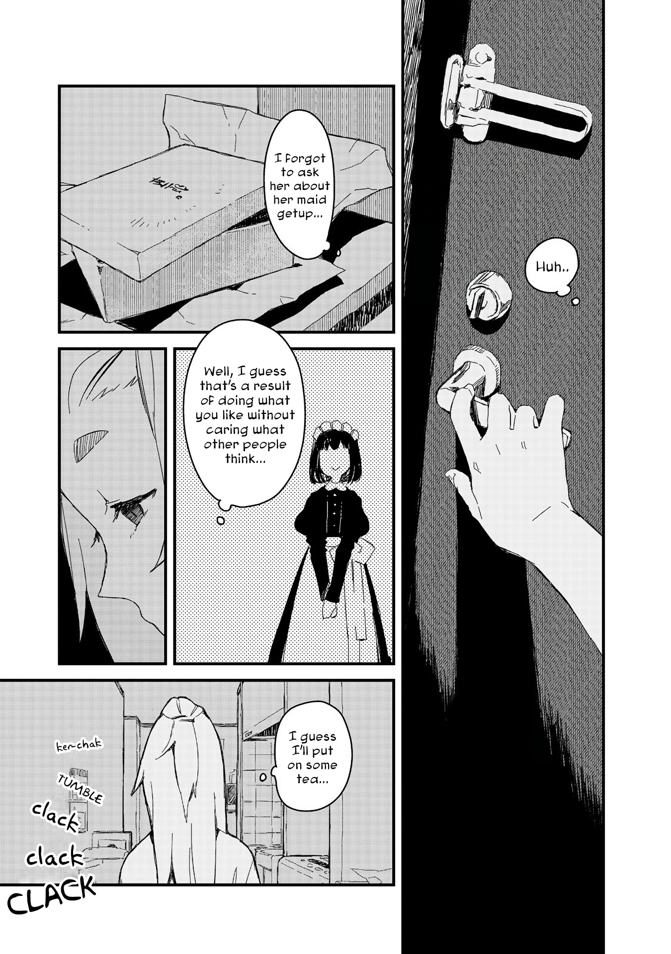 Maid-San Wa Taberu Dake Chapter 6 #9