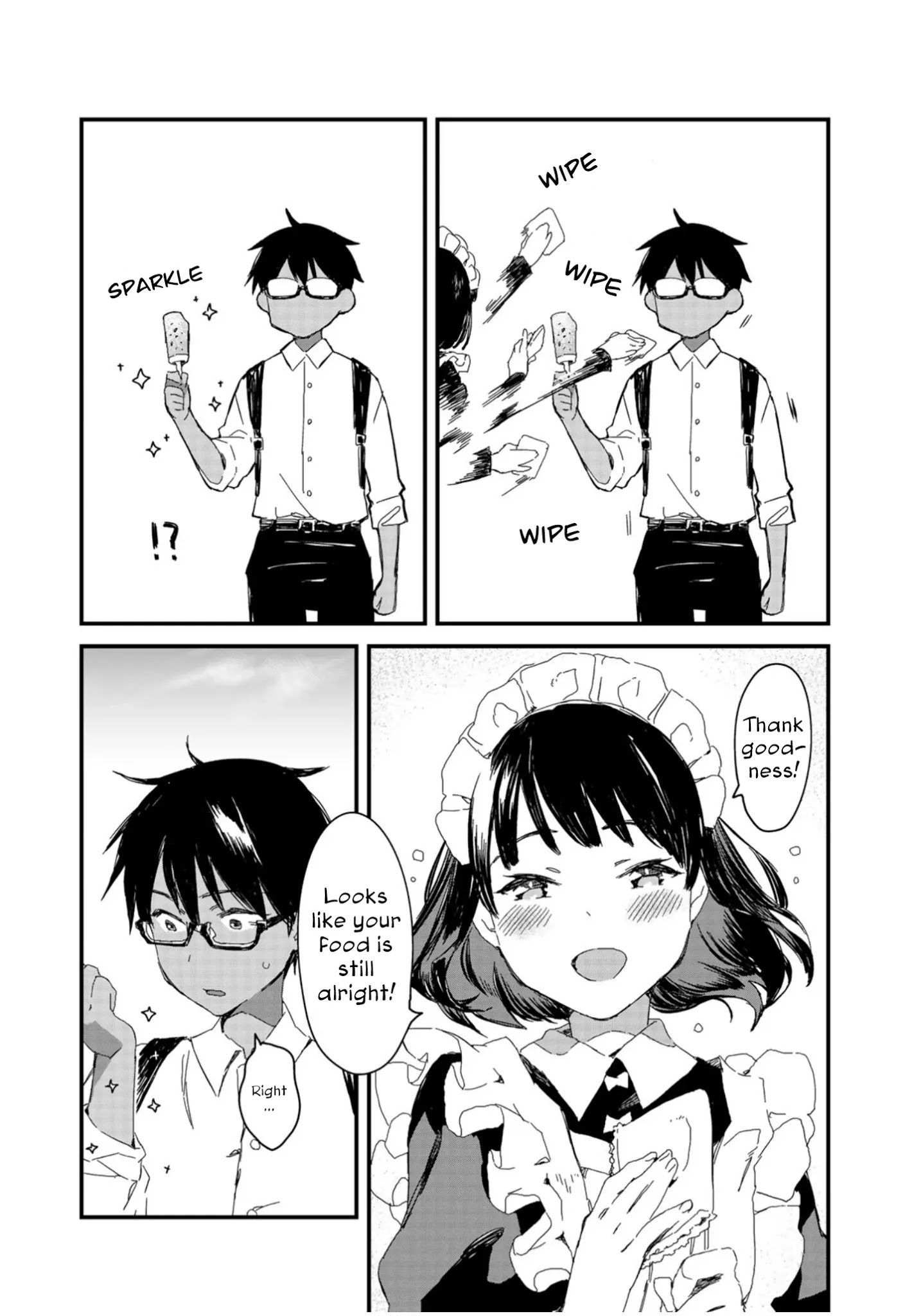 Maid-San Wa Taberu Dake Chapter 4 #9