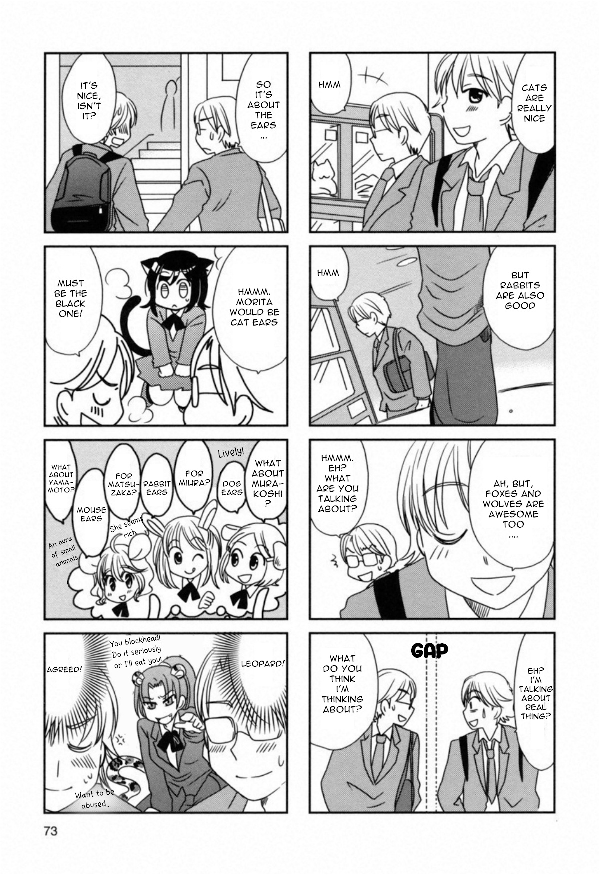 Morita-San Wa Mukuchi Chapter 104 #5