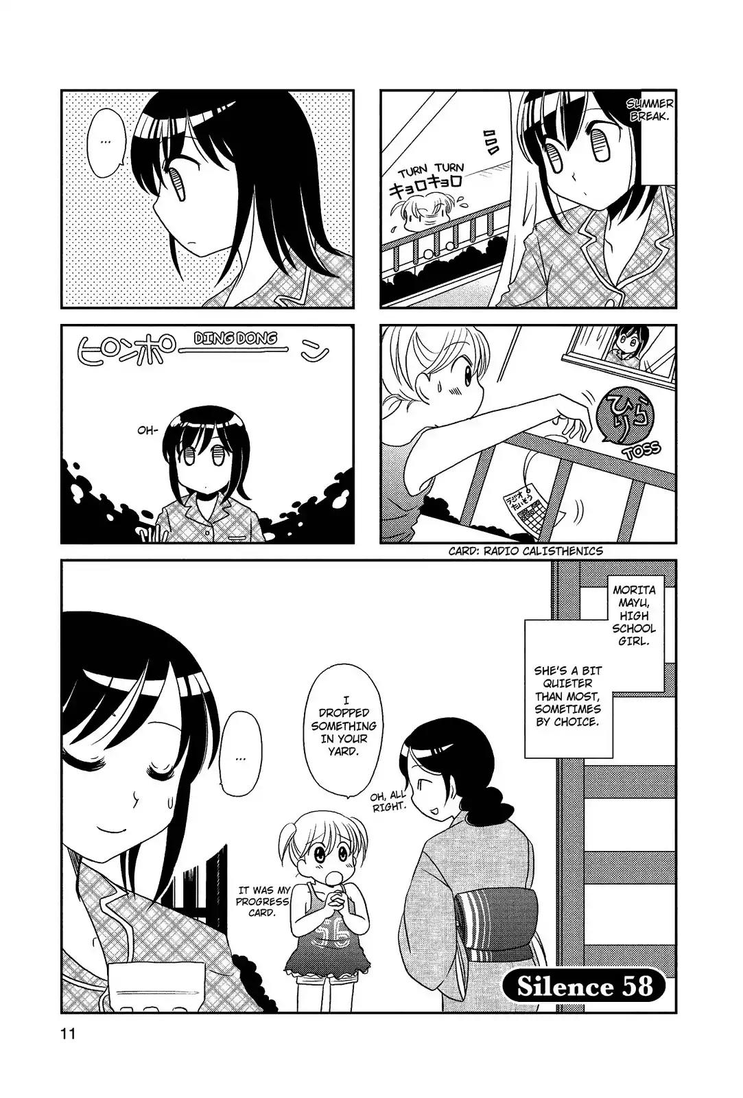 Morita-San Wa Mukuchi Chapter 58 #1