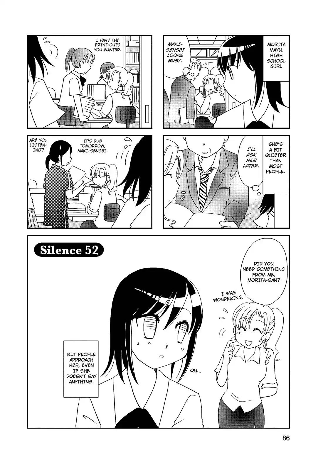 Morita-San Wa Mukuchi Chapter 52 #1