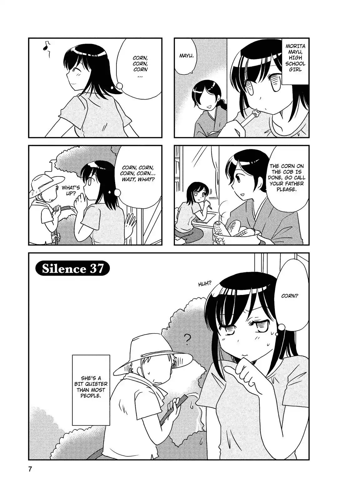 Morita-San Wa Mukuchi Chapter 37 #7