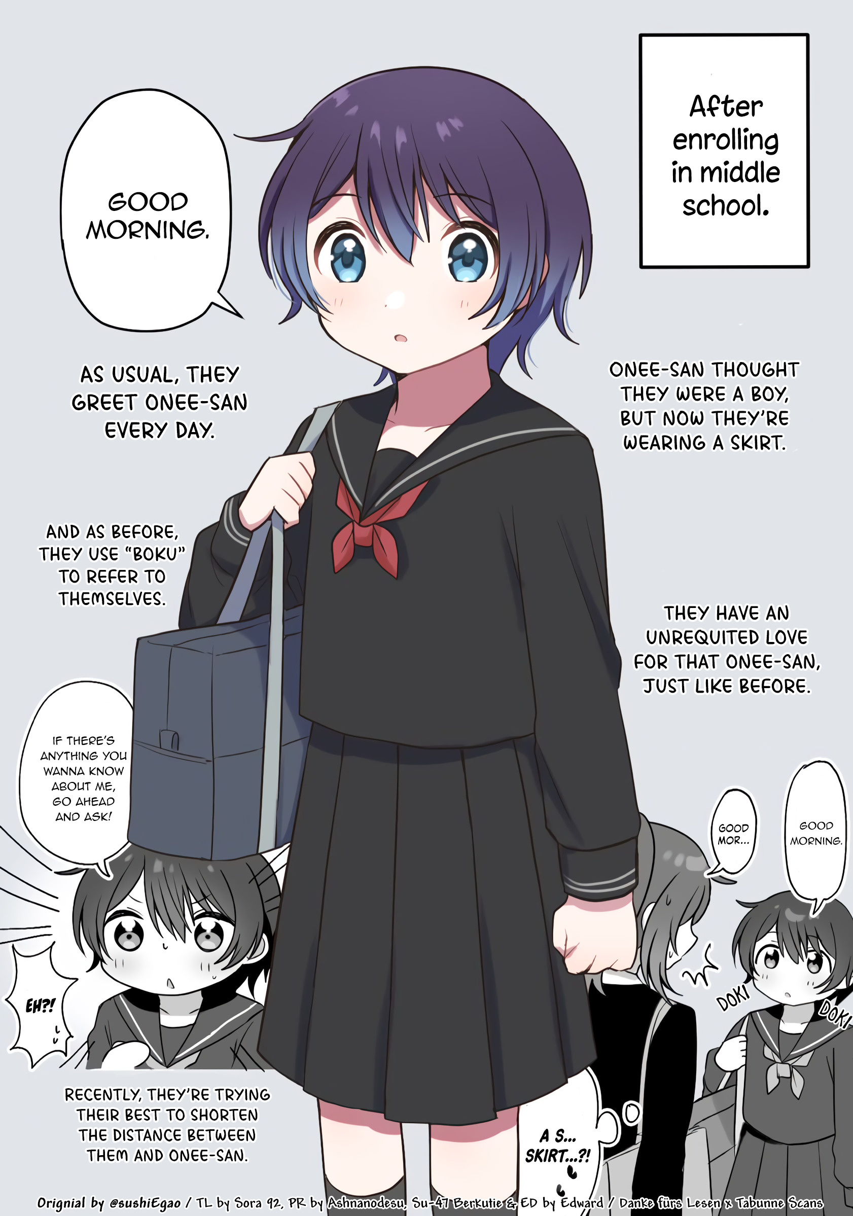 Androgynous-Chan And The Onee-San Chapter 12.5 #2