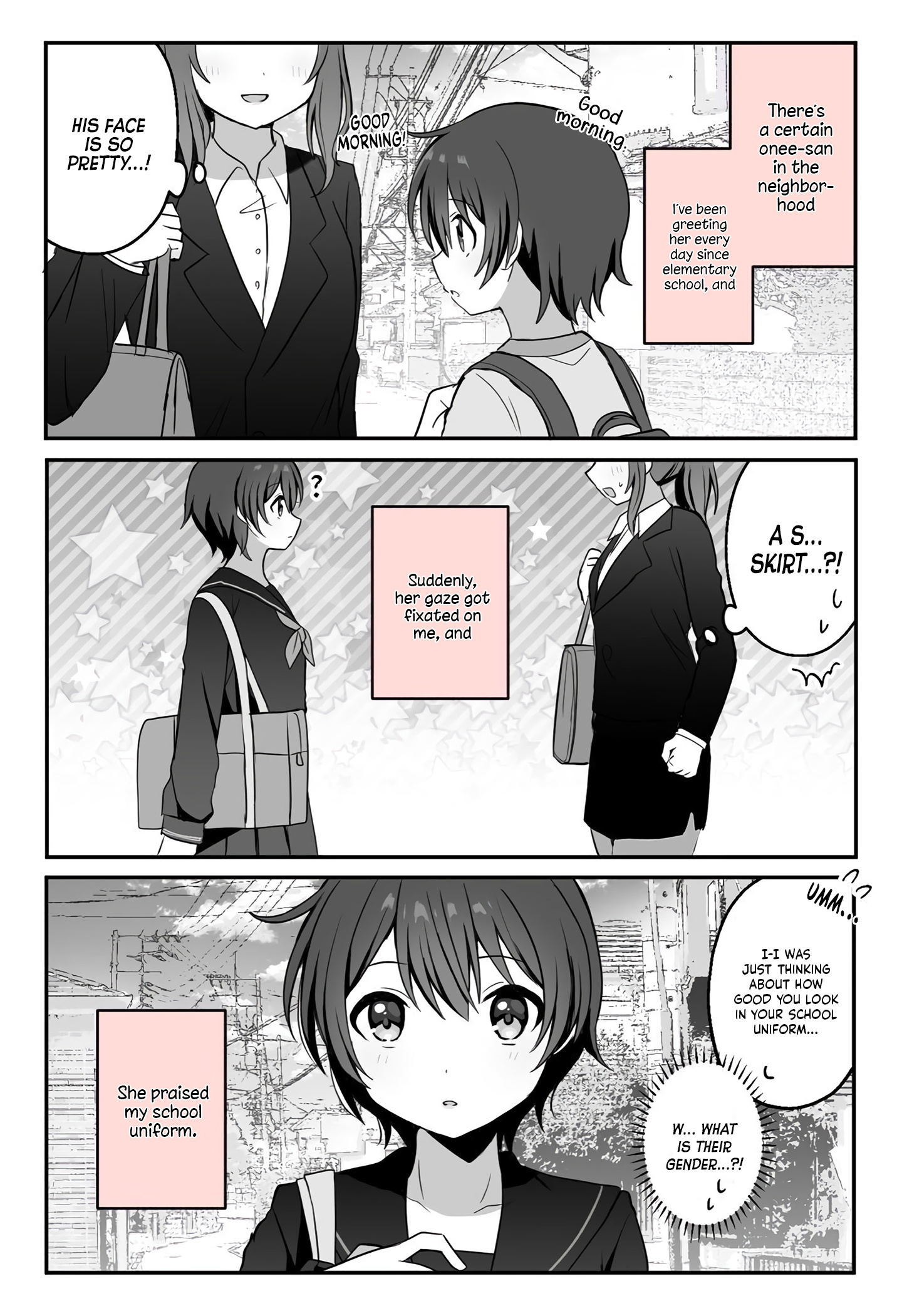 Androgynous-Chan And The Onee-San Chapter 4 #1