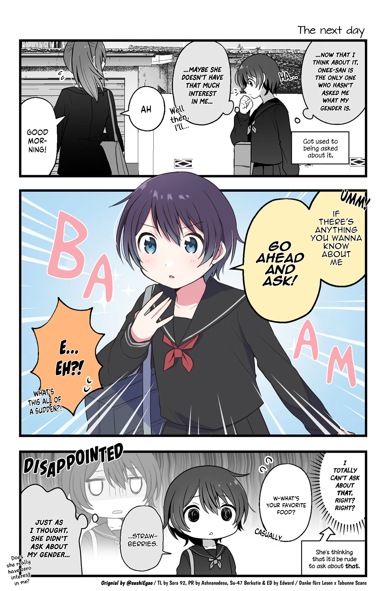 Androgynous-Chan And The Onee-San Chapter 5 #1