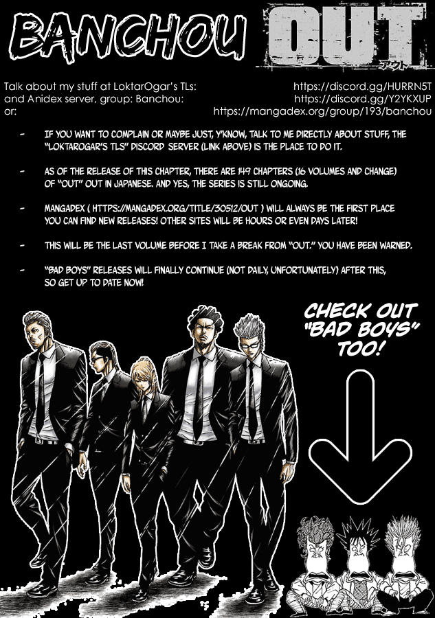 Out (Makoto Mizuta) Chapter 103 #1