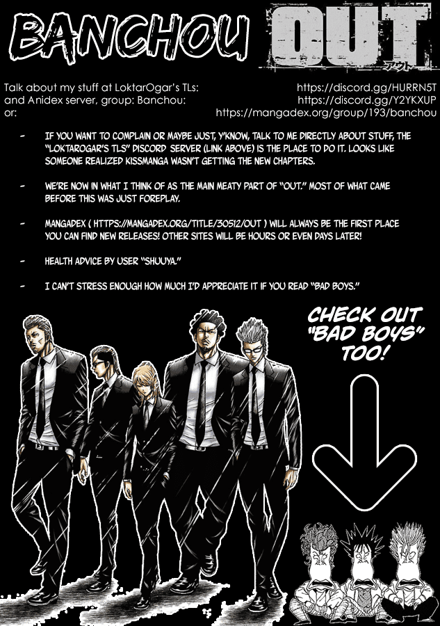 Out (Makoto Mizuta) Chapter 92 #1