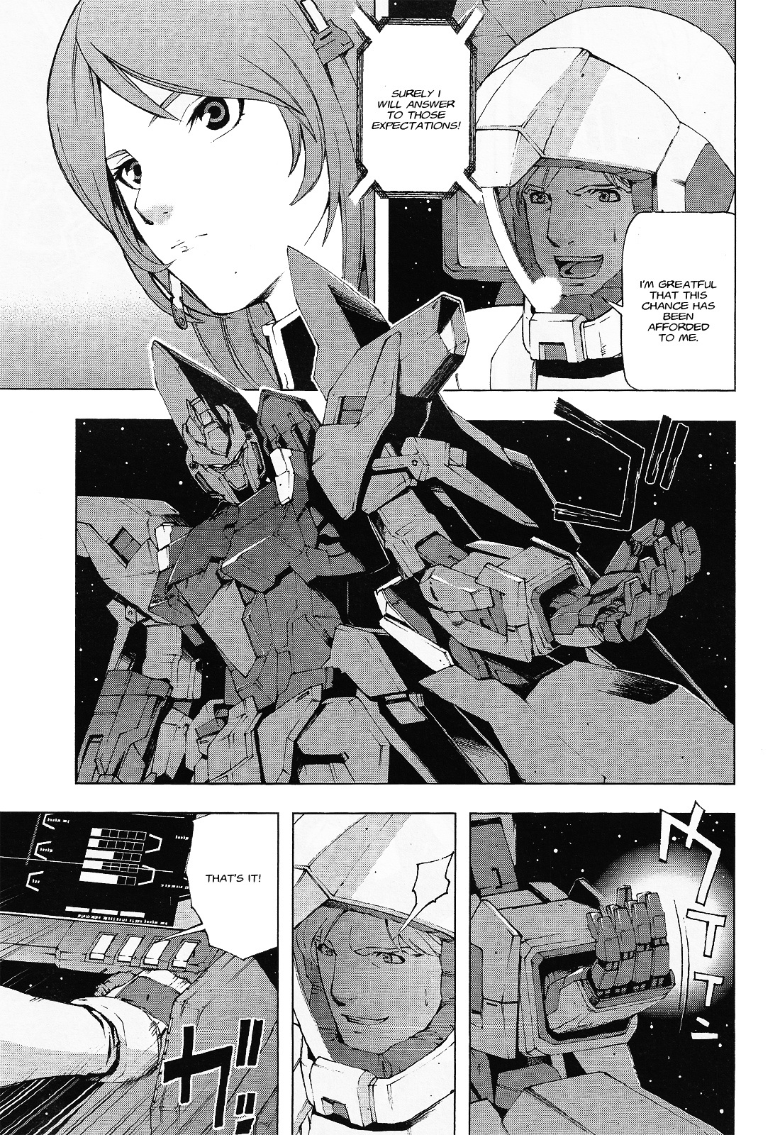 Kidou Senshi Gundam U.c. 0094 - Across The Sky Chapter 1.2 #4