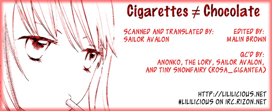 Cigarettes ≠ Chocolate Chapter 0 #25