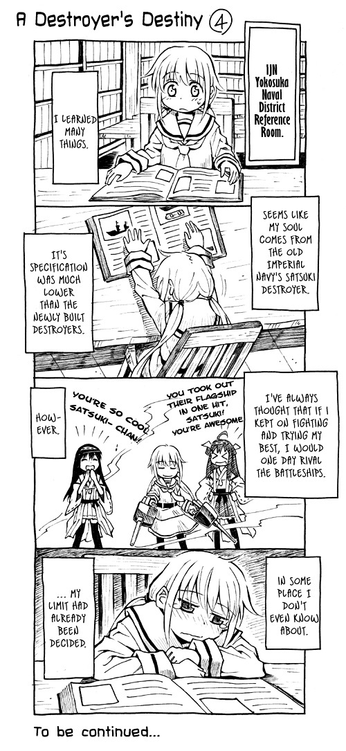 Kantai Collection - A Destroyer Destiny Chapter 0 #4