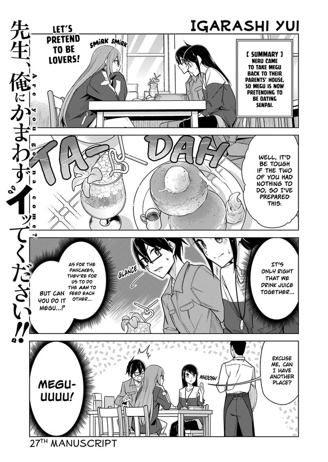 Sensei, Ore Ni Kamawazu Itte Kudasai!! Chapter 27 #1