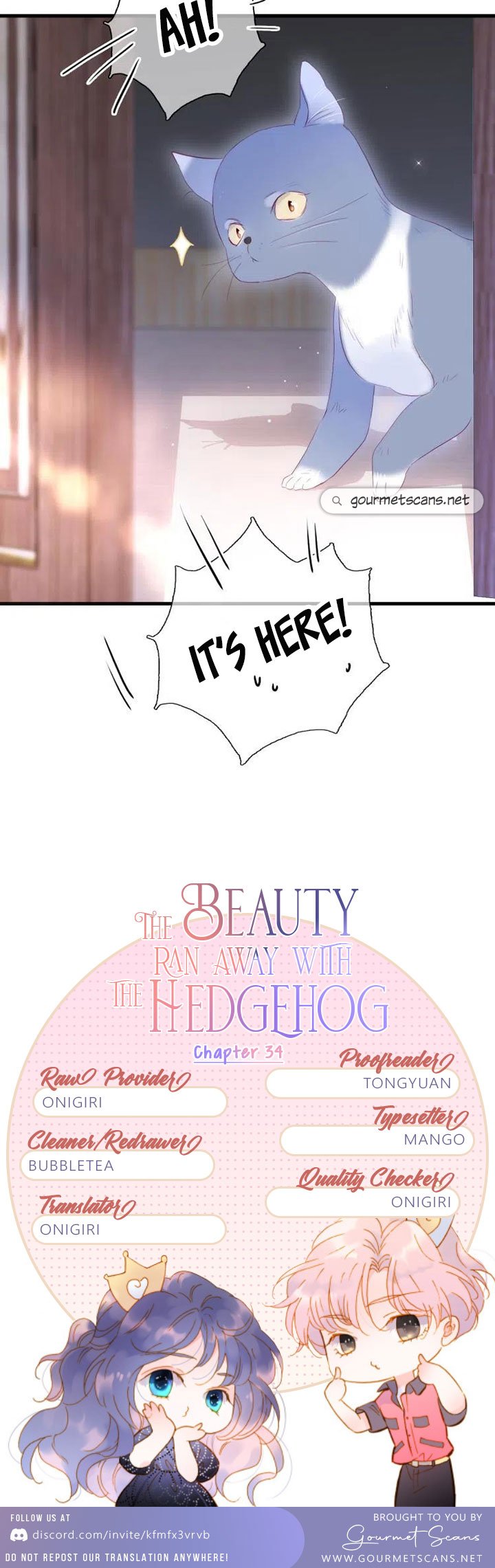 The Beauty Ran Away With The Hedgehog Chapter 34 #24