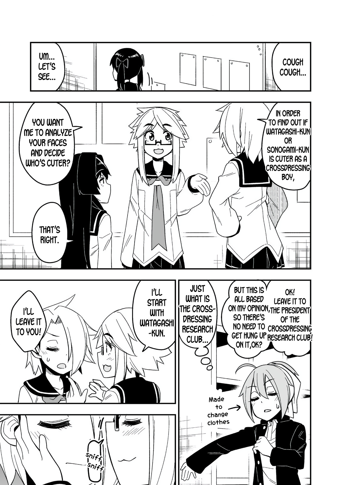 Crossdressing Pandemic Chapter 2 #11