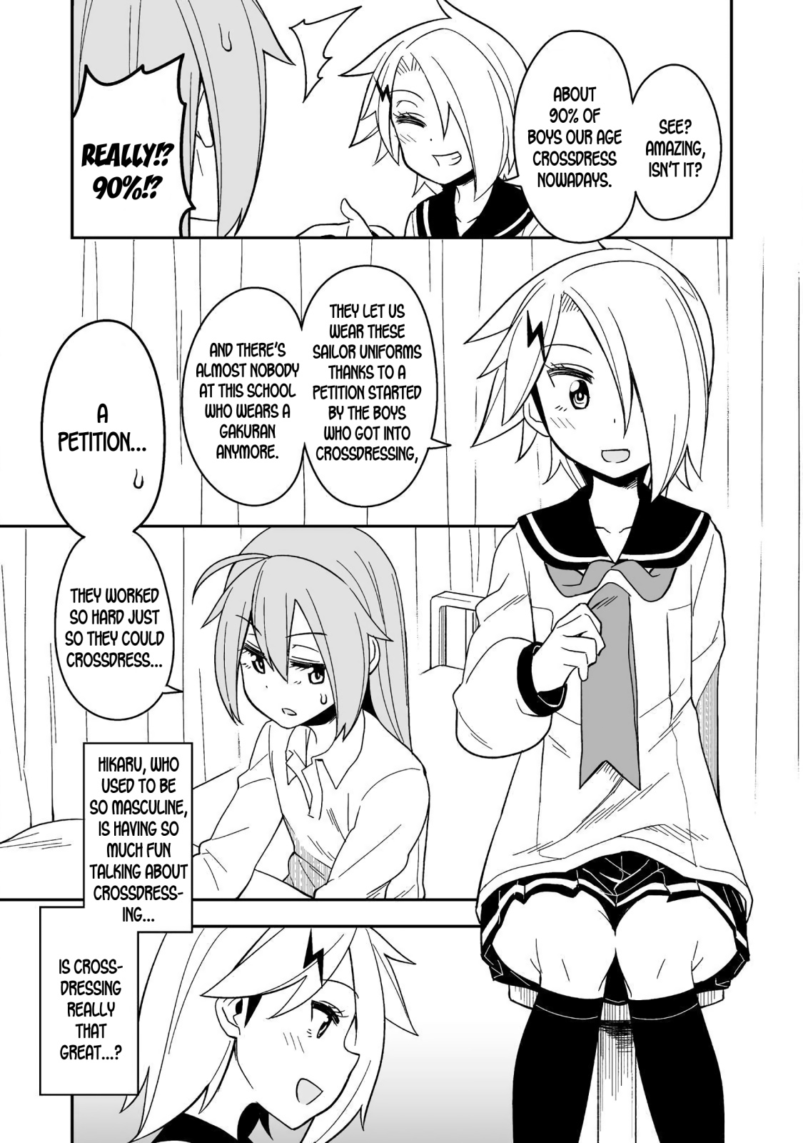 Crossdressing Pandemic Chapter 1 #12