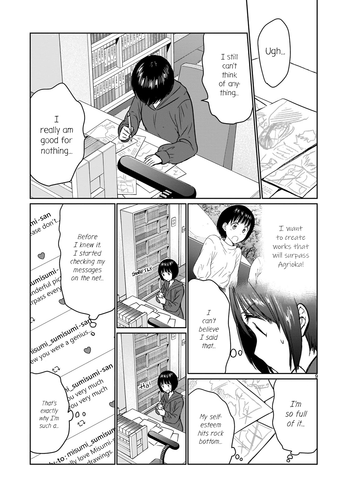 Kami Eshi Jk To Ol Fujoshi Chapter 13 #9