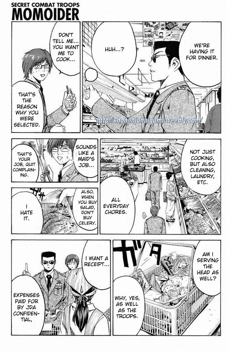 Himitsu Sentai Momoidaa Chapter 9 #14