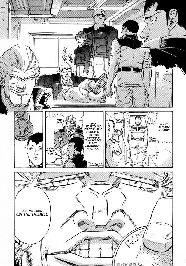 Kidou Senshi Gundam Aggai - Hokubei Oudan 2250 Mile Chapter 9 #15