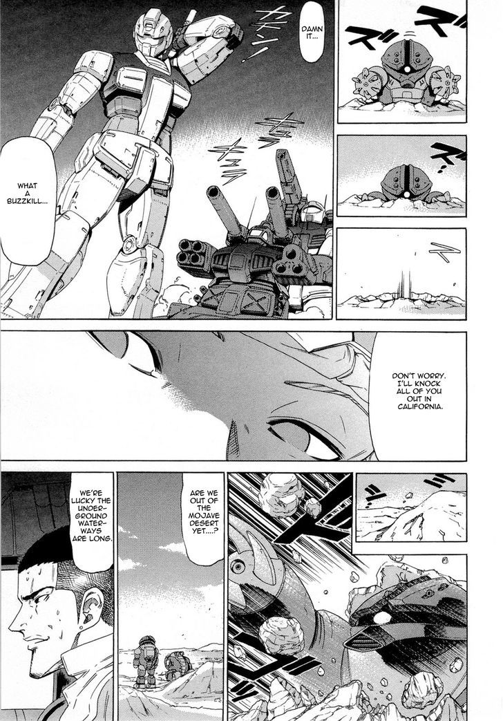 Kidou Senshi Gundam Aggai - Hokubei Oudan 2250 Mile Chapter 6 #17