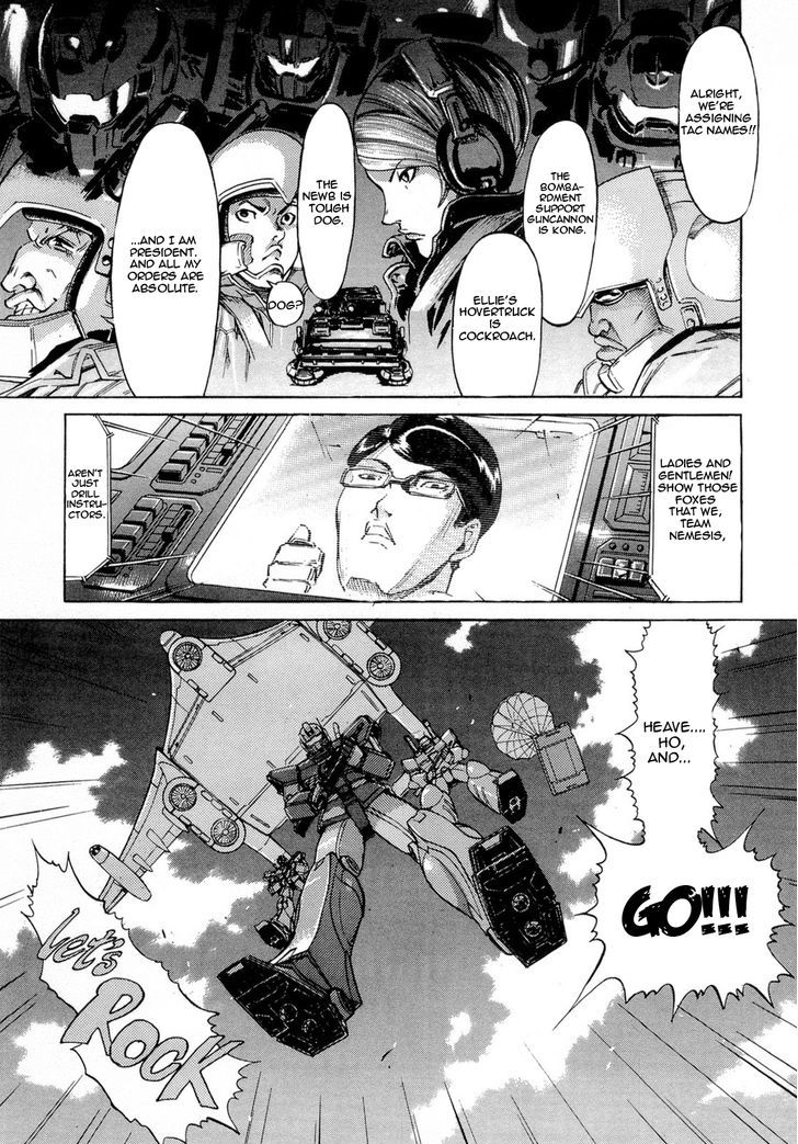 Kidou Senshi Gundam Aggai - Hokubei Oudan 2250 Mile Chapter 9 #25