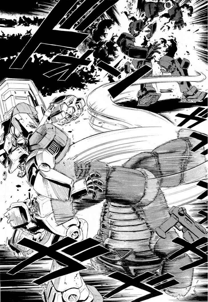 Kidou Senshi Gundam Aggai - Hokubei Oudan 2250 Mile Chapter 3 #13