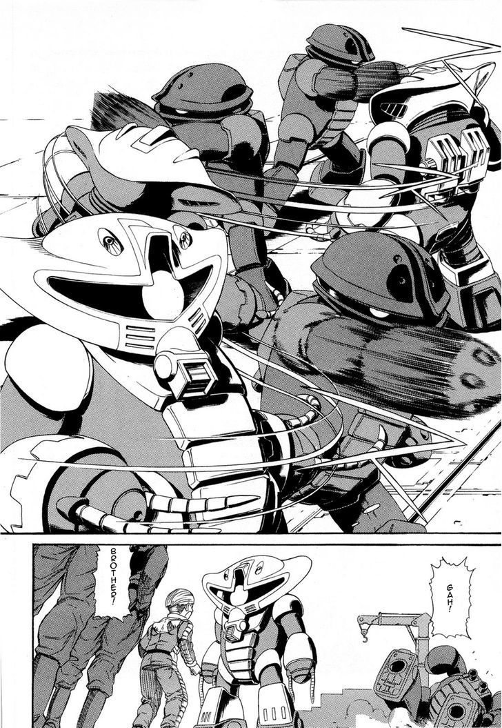 Kidou Senshi Gundam Aggai - Hokubei Oudan 2250 Mile Chapter 4 #10