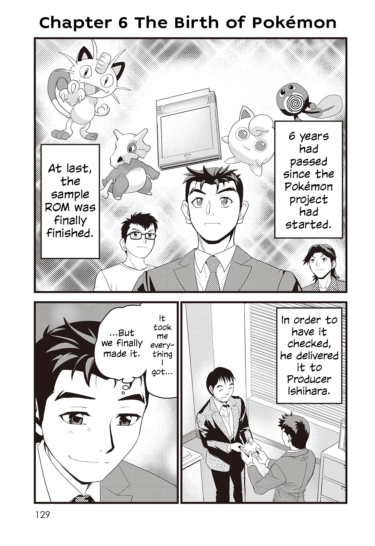 Satoshi Tajiri, The Man Who Made Pokémon Chapter 6 #1