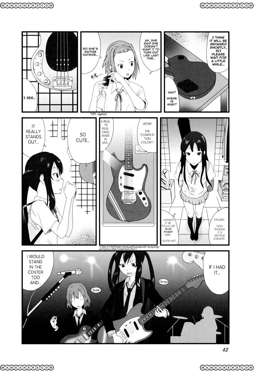 K-On! Anthology Comic Chapter 3.5 #6