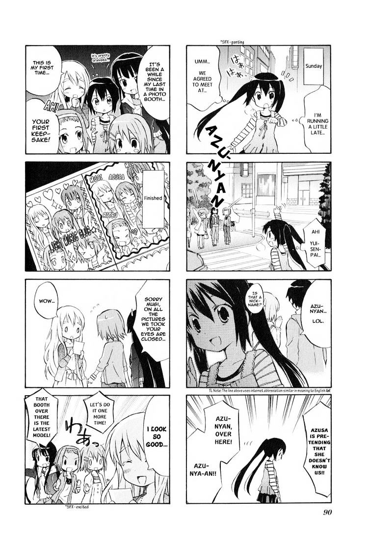 K-On! Anthology Comic Chapter 2.92 #4