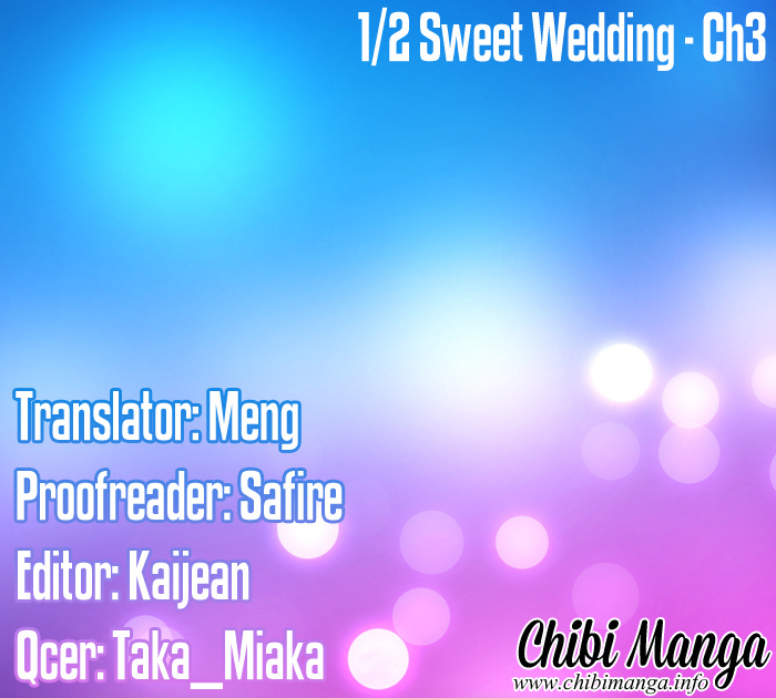 1/2 Sweet Wedding Chapter 3.2 #3