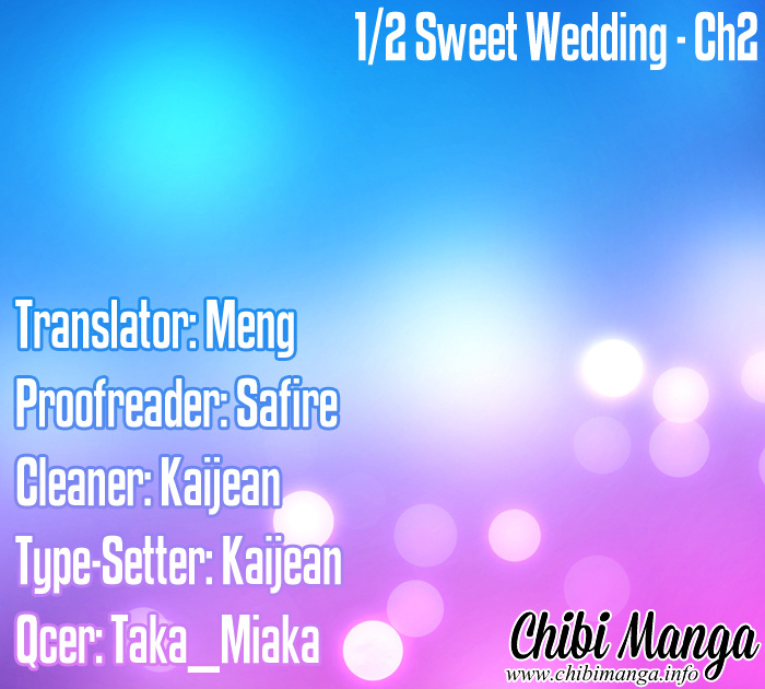 1/2 Sweet Wedding Chapter 2 #3