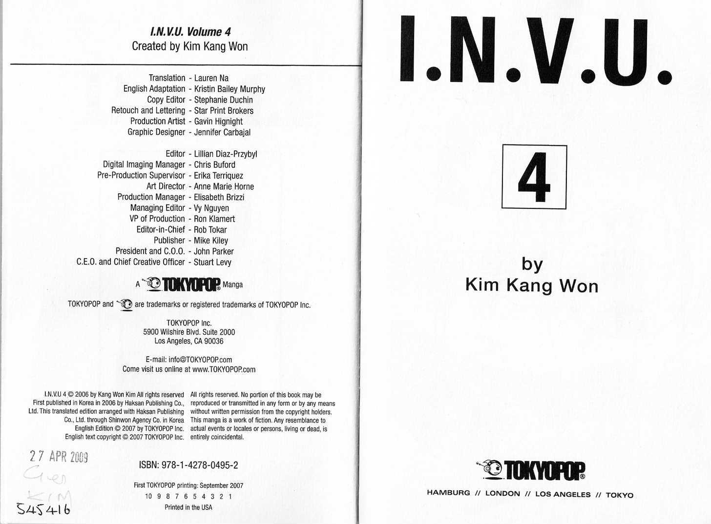 I.n.v.u. Chapter 13 #4