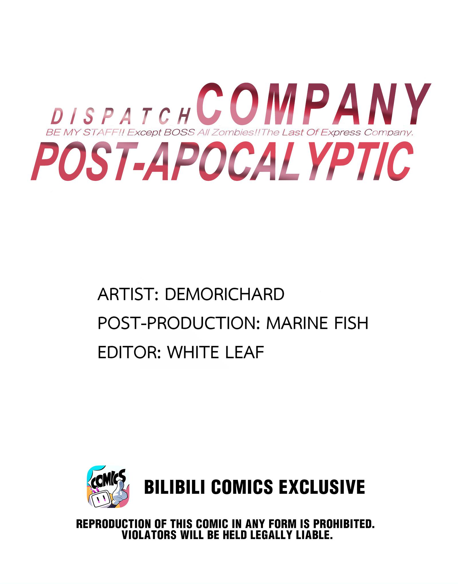 Post-Apocalyptic Dispatch Company Chapter 23.1 #1