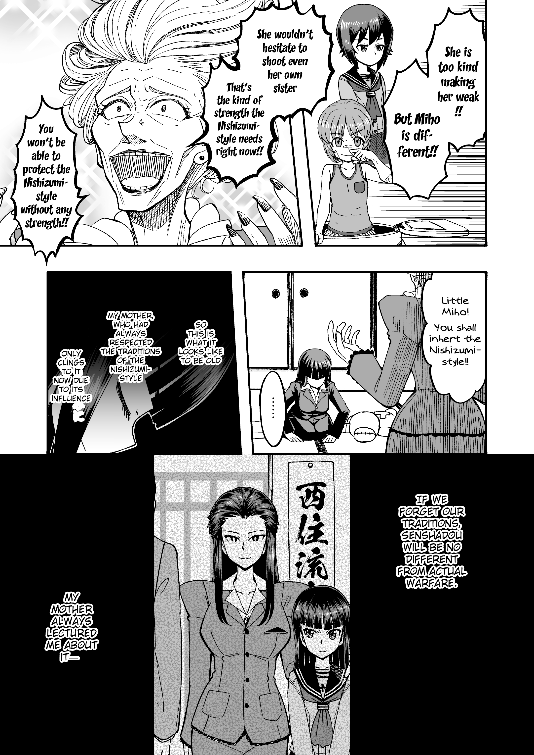 Girls Und Panzer - Middleschool Miho And Erika (Doujinshi) Chapter 26 #8