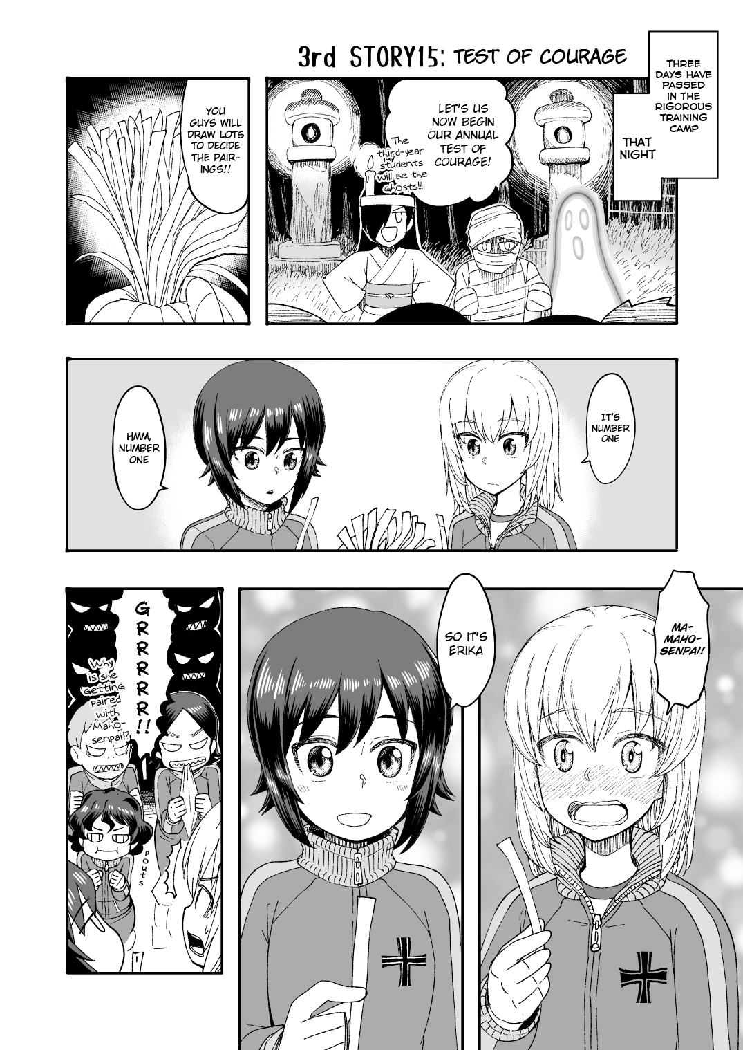 Girls Und Panzer - Middleschool Miho And Erika (Doujinshi) Chapter 15 #1