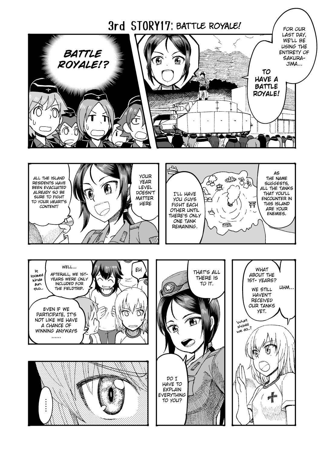 Girls Und Panzer - Middleschool Miho And Erika (Doujinshi) Chapter 17 #1