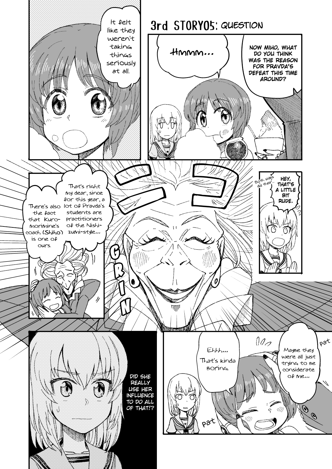 Girls Und Panzer - Middleschool Miho And Erika (Doujinshi) Chapter 5 #1