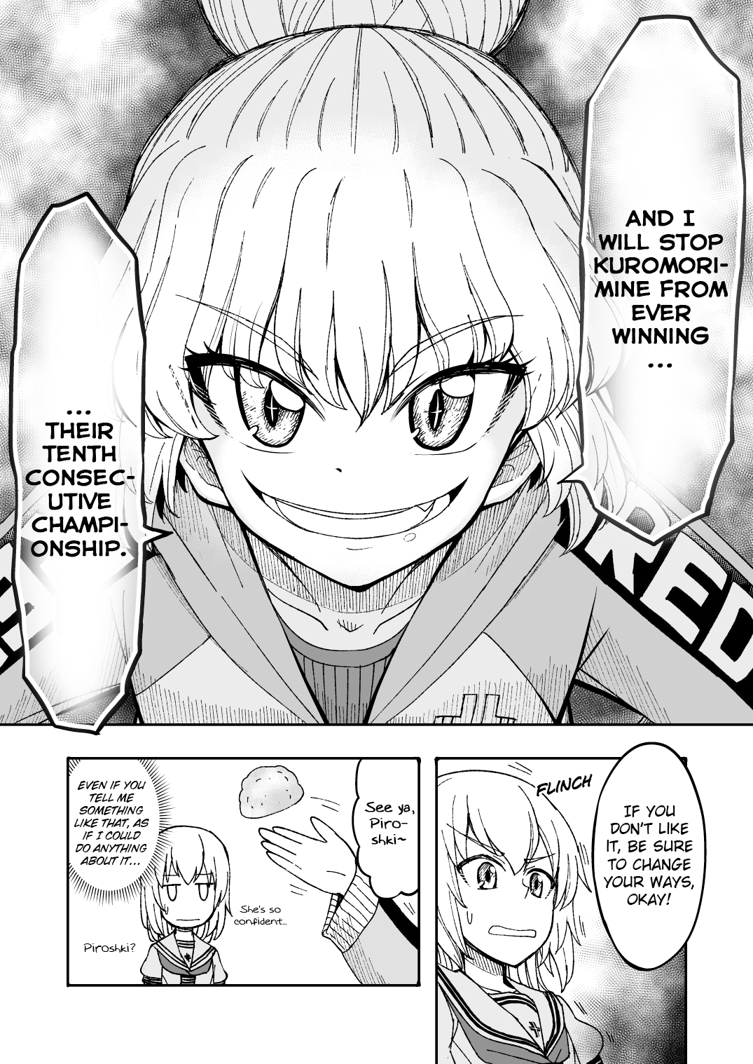 Girls Und Panzer - Middleschool Miho And Erika (Doujinshi) Chapter 6 #3