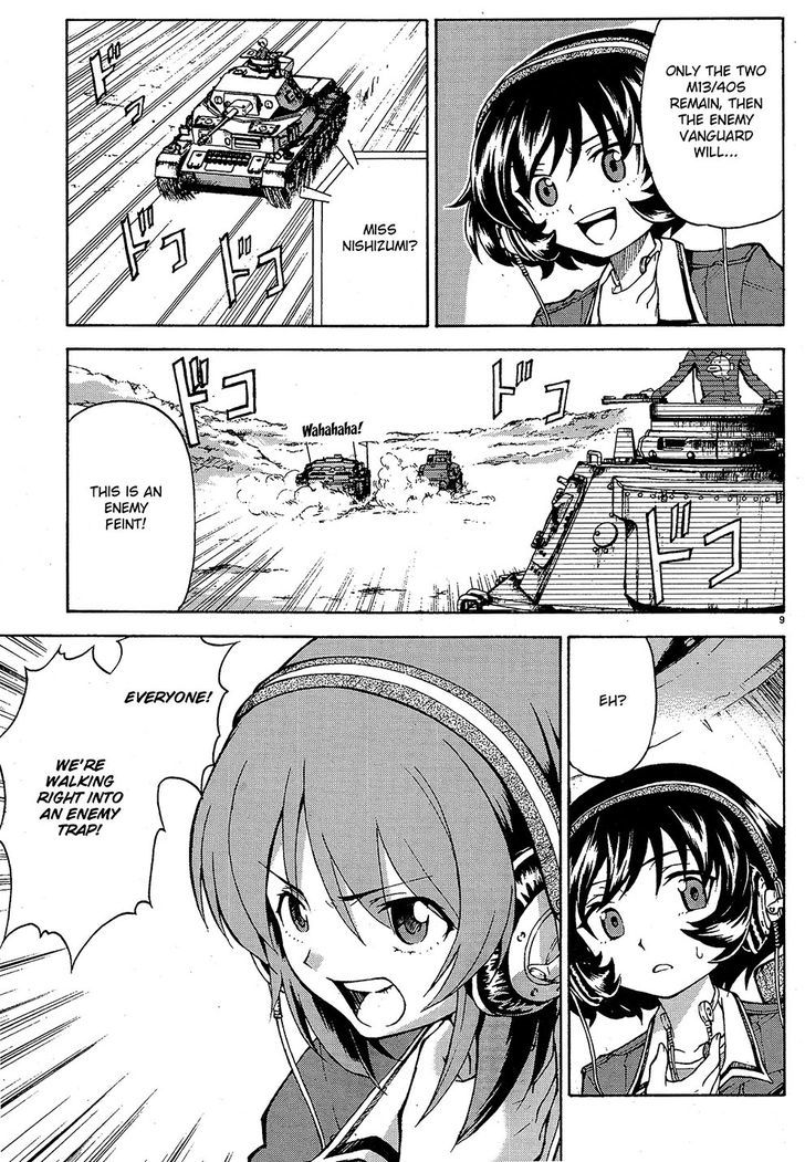 Girls & Panzer Chapter 8 #9