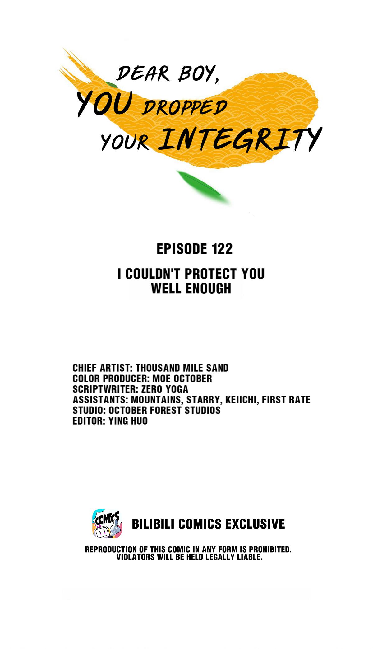 Dear Boy, You Dropped Your Integrity Chapter 137 #1