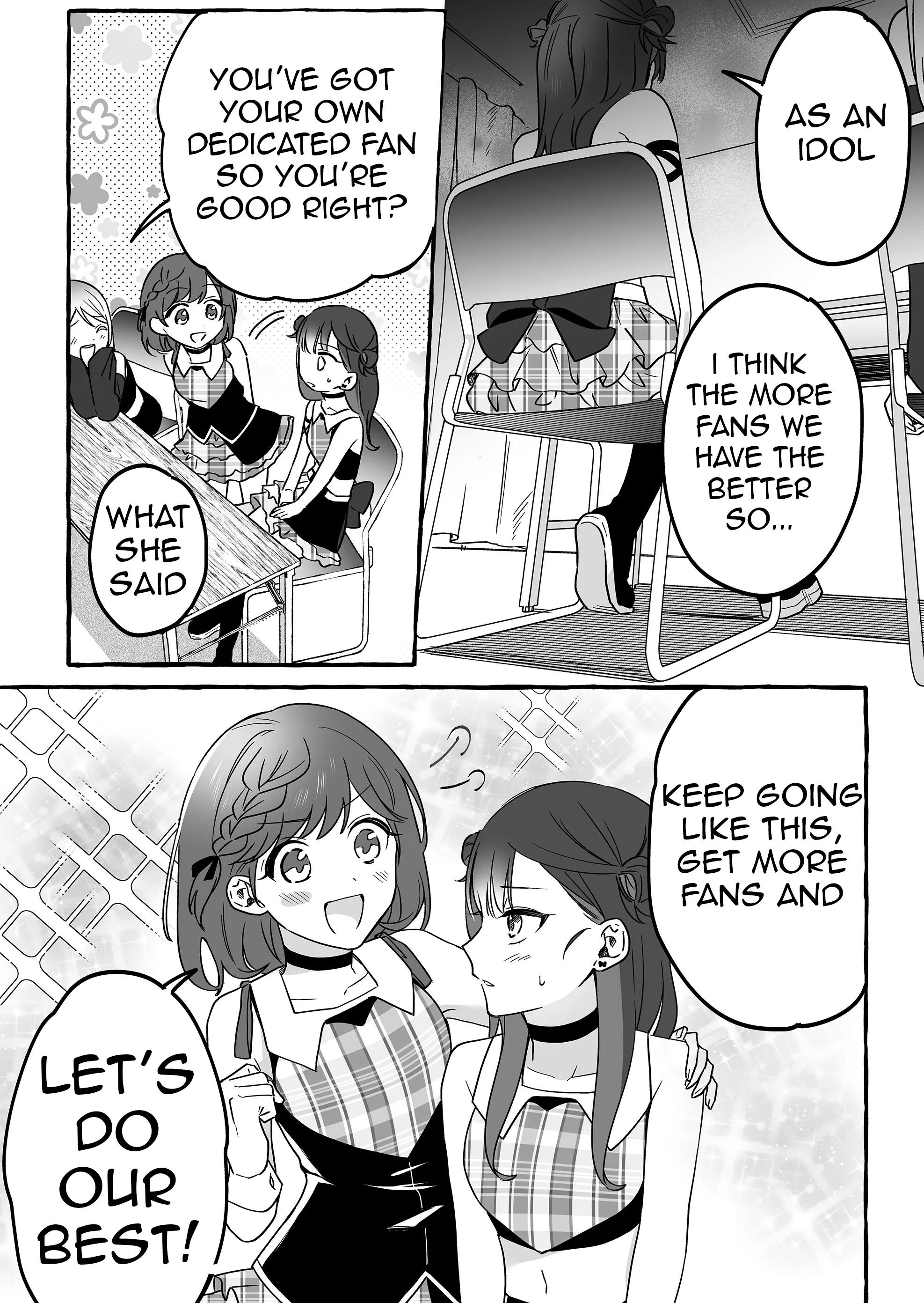 The Useless Idol And Her Only Fan In The World Chapter 8 #10