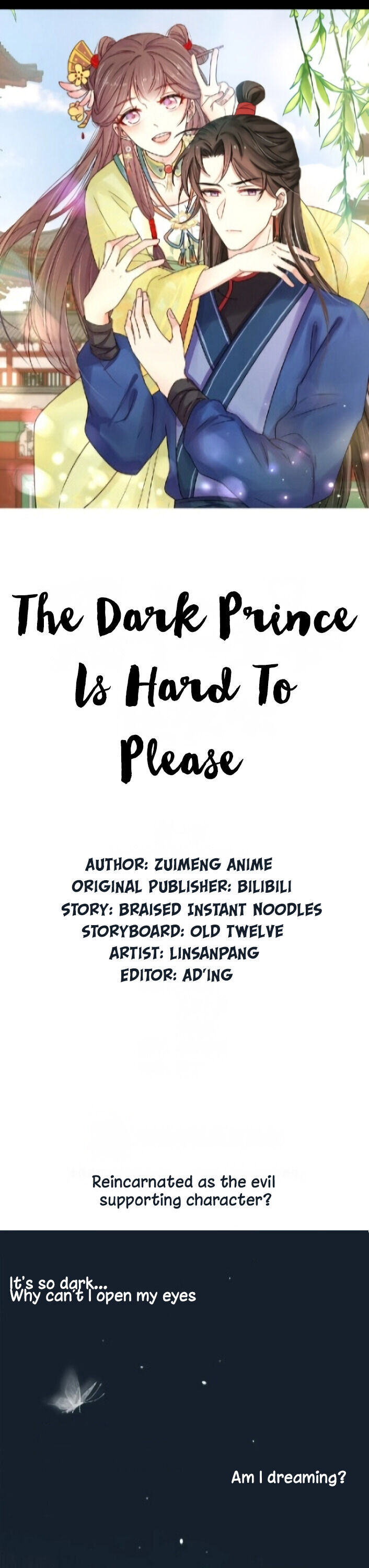 The Dark Prince Is Hard To Please Chapter 1 #1